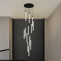 Lustre Escalier en Cuivre pour Villas et Hôtels – Célestine
