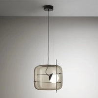 Suspension en verre fumé pour chambre et salon – Silmarise