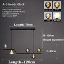 Moderne LED-Deckenleuchte aus Glas und Metall – Stalio
