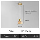 تعليق نحاسي بسيط للغرف النوم – أريونيل