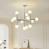 Lustre en Verre Style Nordique pour Salon – Seraphine