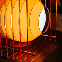 Lampe de Table Rechargeable en Acrylique Multicolore – Orialys