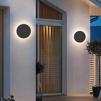 Applique Extérieure Minimaliste Étanche Design Moderne Noir – Néptia