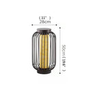 Lampe de pelouse moderne en acier inoxydable – Taléria
