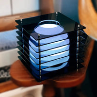 Lampe de Table Rechargeable en Acrylique Multicolore – Orialys