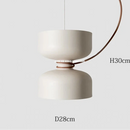 Industriële hanglamp van smeedijzer voor restaurants en slaapkamers – Cironde