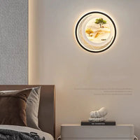 Applique murale en fer style chinois pour chambre – Oriensio