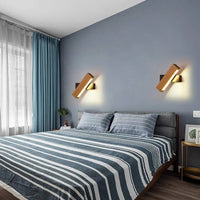 Applique murale en bois rotative 360° pour chambre – Serenalo