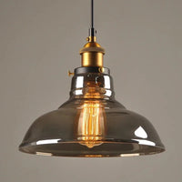 Suspension en verre fumé pour salons et chambres – Ornelica