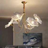 Lustre nordique moderne en chrome poli pour salle à manger – Navélice