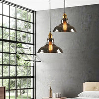Suspension en verre fumé pour salons et chambres – Ornelica