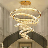 Suspension moderne en cristal pour salle à manger – Cristarion