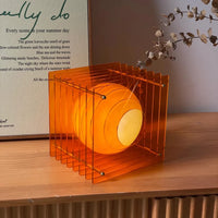 Lampe de Table Rechargeable en Acrylique Multicolore – Orialys