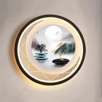 Applique murale en fer style chinois pour chambre – Oriensio