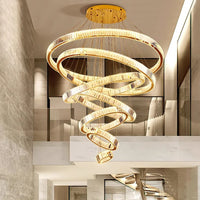 Suspension moderne en cristal pour salle à manger – Cristarion