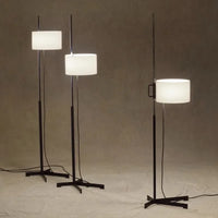 Lampe sur pied design espagnol en métal et tissu – Zelari