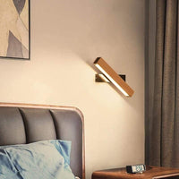 Applique murale en bois et métal pour salon – Armonéa
