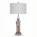 Lampe de Table Cristal et Dorure – Cristaurea