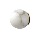 Applique murale en marbre et cuivre – Seraphia