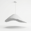 Nordic LED hanglamp van wit ijzer voor woonkamer – Nordironia
