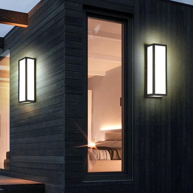 Vaste Gevelwandlamp Elegant Rechthoekig Design – Orelia