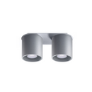 Modern Gray Aluminum Ceiling Light – Orandis
