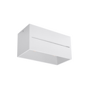Modern white aluminum hallway ceiling light – Asterion Model