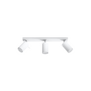 Modern White Steel 3-Spot Adjustable Ceiling Light – Elaris