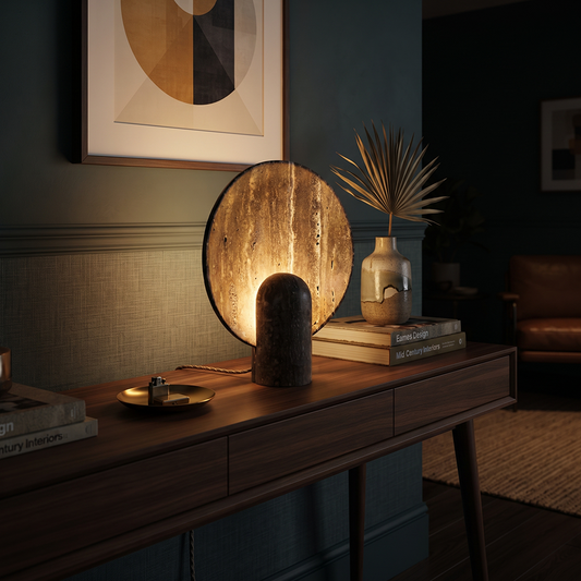 Prestigiose Nachtlampe mit sanftem Glanz und edler Optik – Argentia