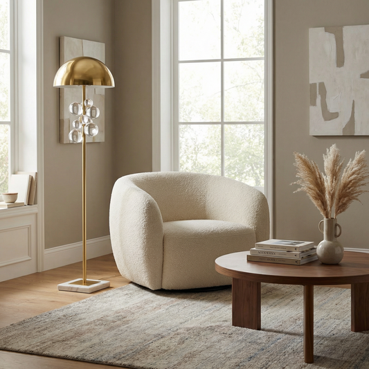 Comment choisir le lampadaire idéal pour votre petit salon