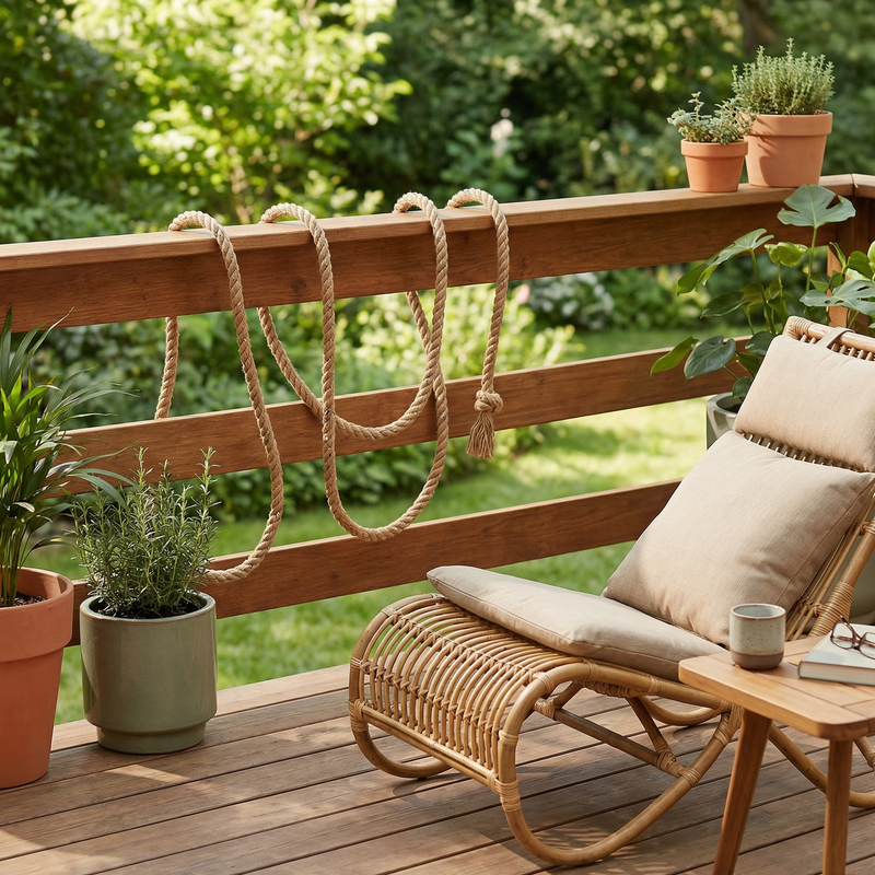 Éclairage extérieur bohème : guirlandes et appliques pour jardin