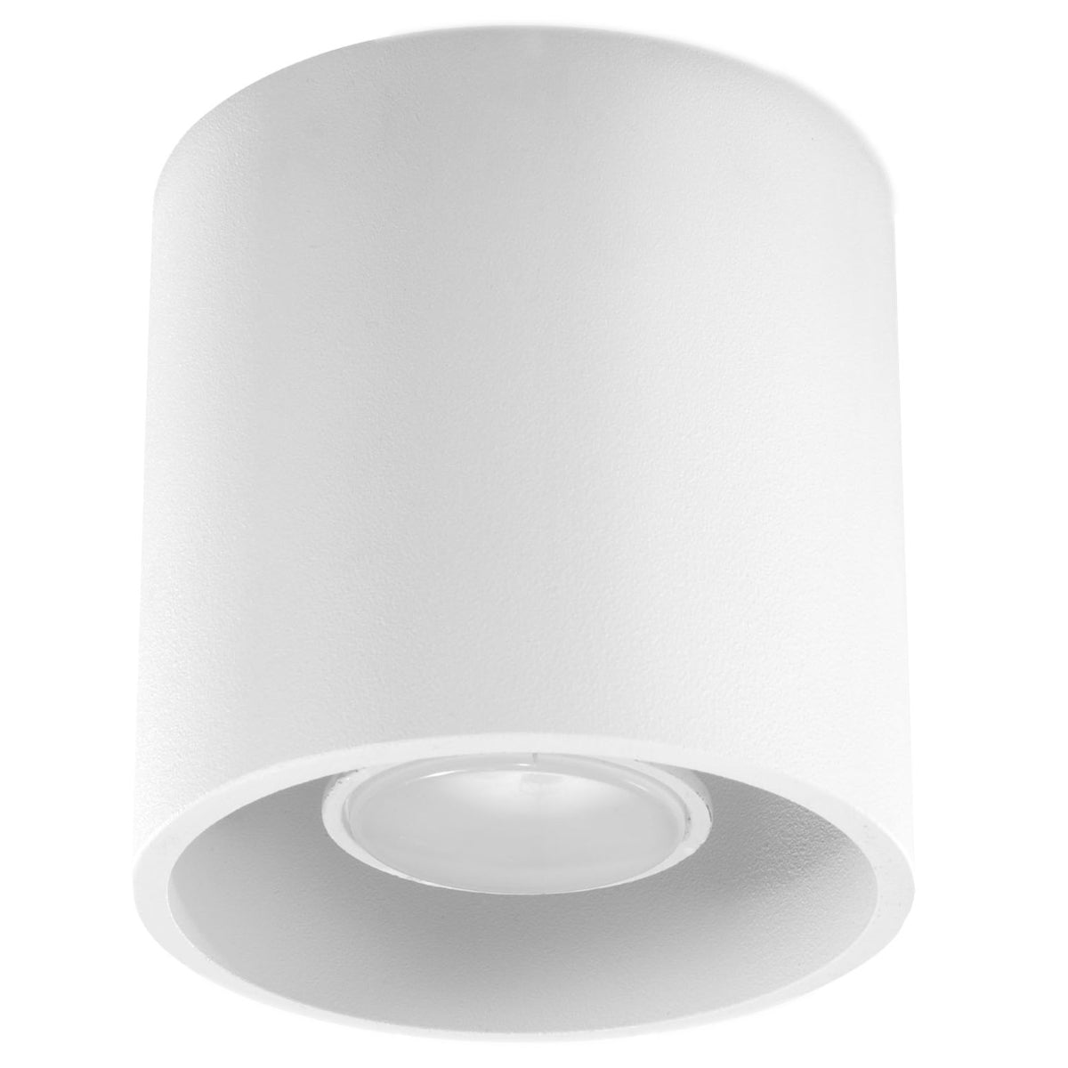 Moderne cilindervormige witte plafondlamp – Model Oranthea