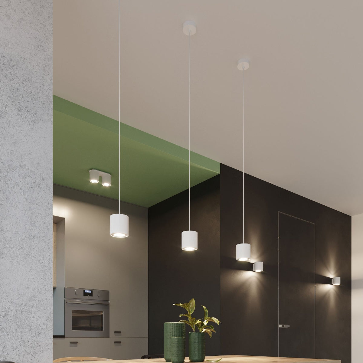 Plafonnier Orphalis vue ambiance | Luxarmonie