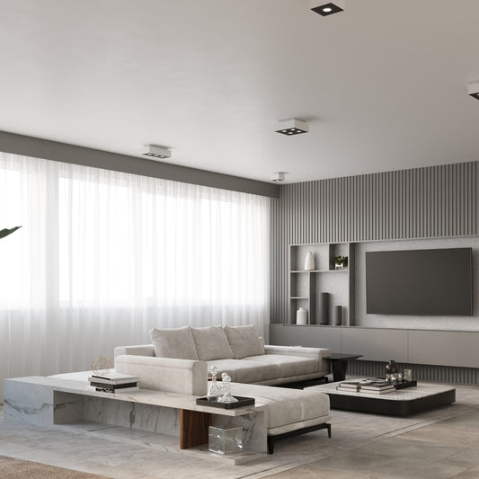 Plafonnier modèle Hesperis vue ambiance | Luxarmonie