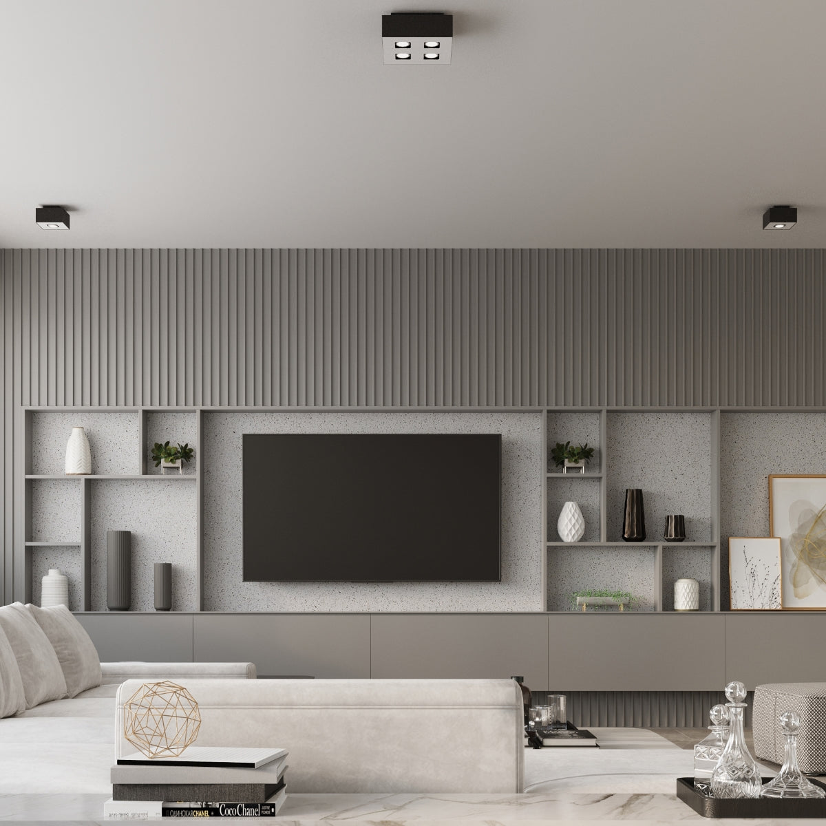 Plafonnier modèle Erynos vue détail | Luxarmonie