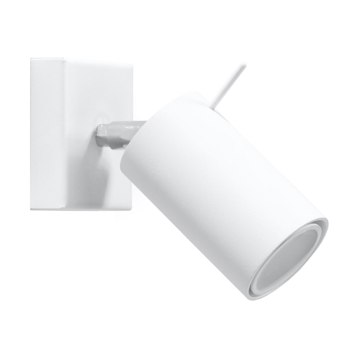 Applique murale moderne acier blanc orientable – Modèle Orphéane