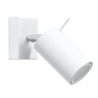 Applique murale moderne acier blanc orientable – Modèle Orphéane