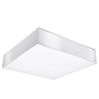 Plafondlamp vierkant minimalistische wit woonkamer – Modèle Noréalis