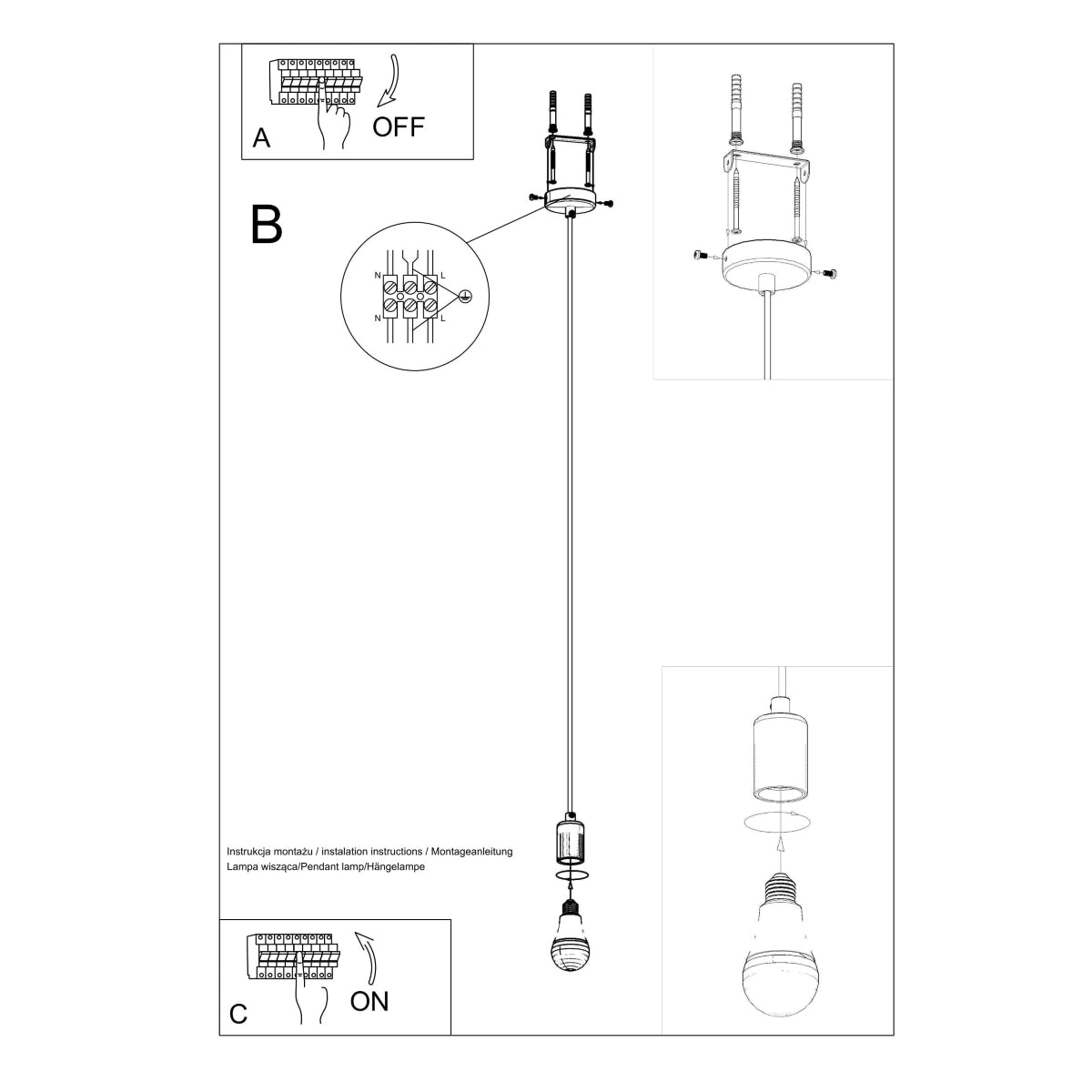 Suspension luminaire Modèle Edréon photo 10 | Luxarmonie
