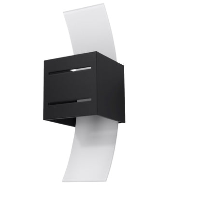Wandlamp modern zwart woonkamer – modèle Orphéon