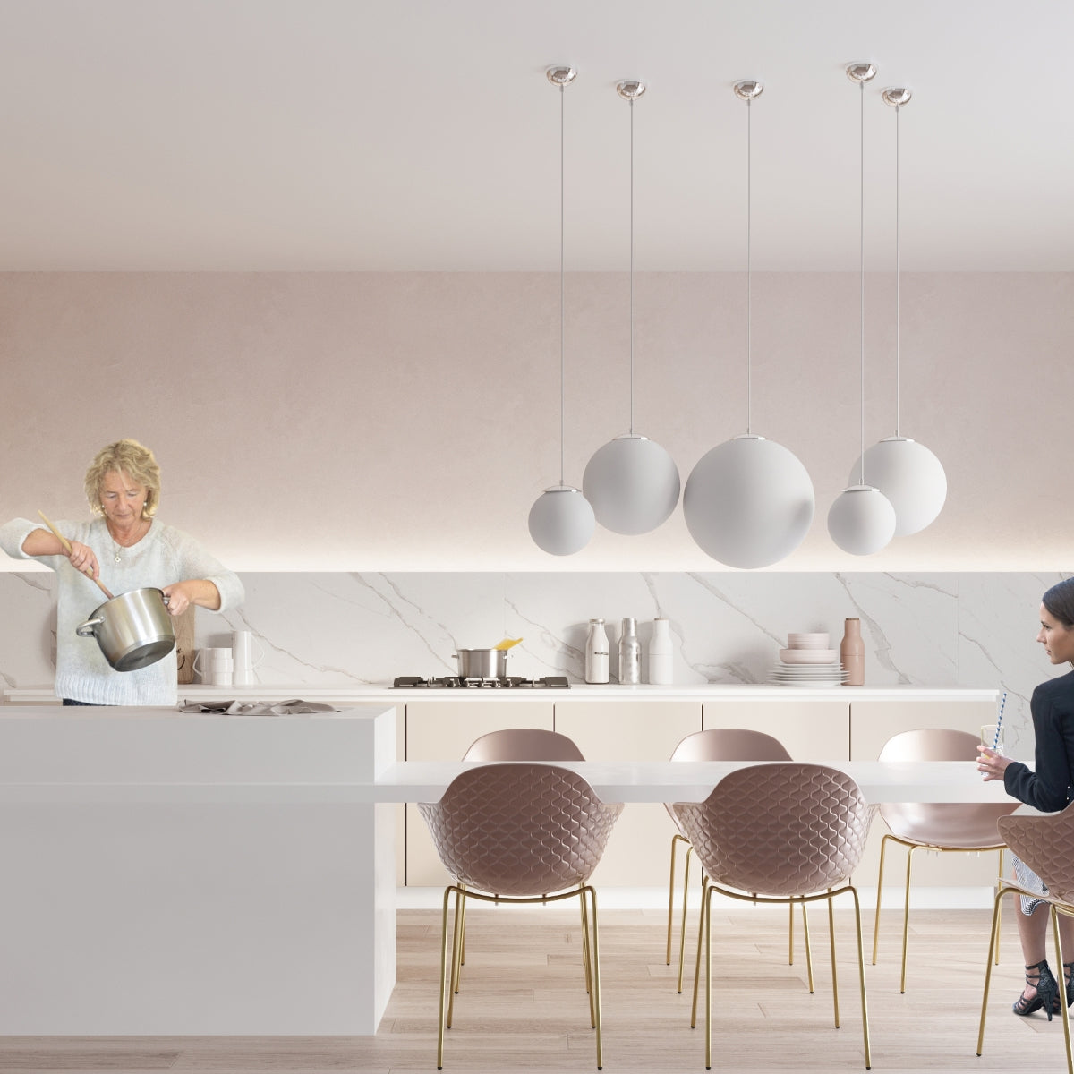 Suspension luminaire Modèle Arvénia photo 6 | Luxarmonie