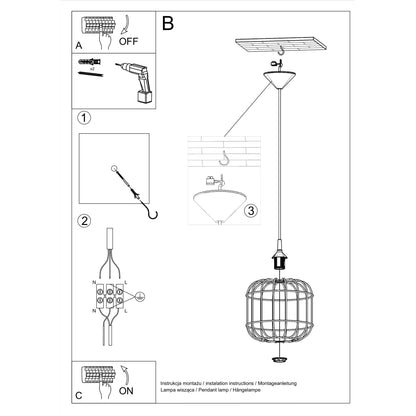 Suspension luminaire Modèle Selvaria photo 8 | Luxarmonie