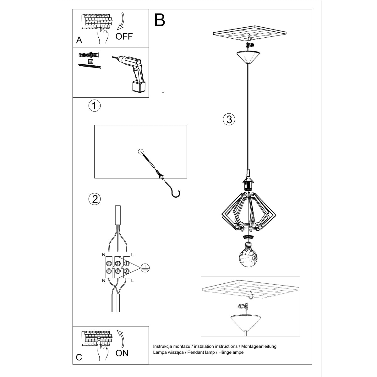 Suspension luminaire Modèle Narevia photo 5 | Luxarmonie