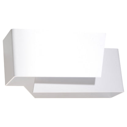 Wandlamp minimalistische wit – Modèle Elarion
