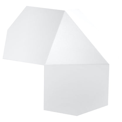 Wandlamp design staal wit – Modèle Erythrae