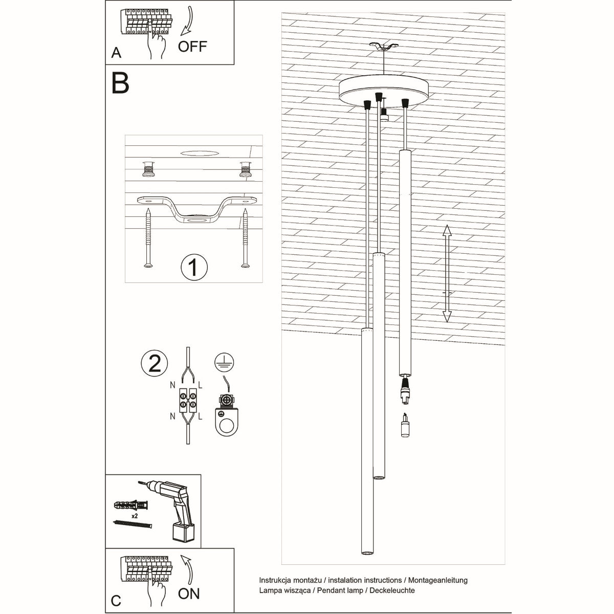 Suspension luminaire Modèle Elkaris photo 5 | Luxarmonie