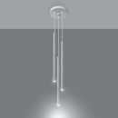 Moderne witte buisvormige hanglamp – Elkaris