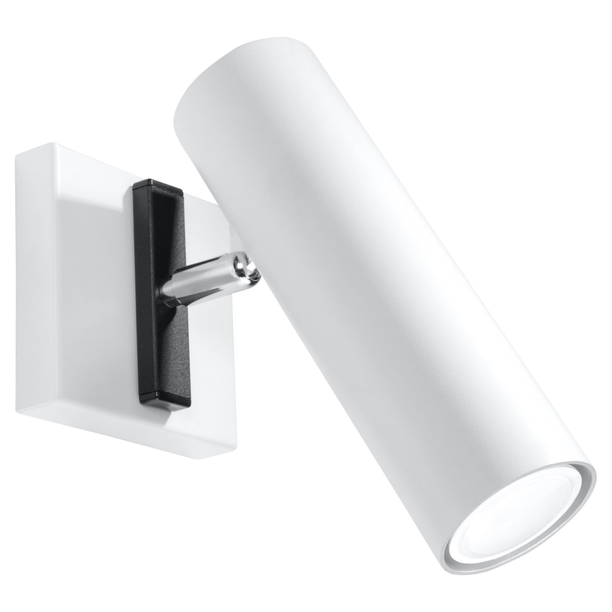 Minimalistische witte verstelbare wandlamp – Modèle Ardanis