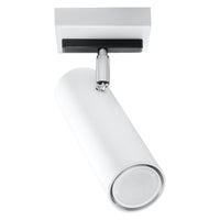 Plafonnier moderne blanc orientable salon – Modèle AURELIOX