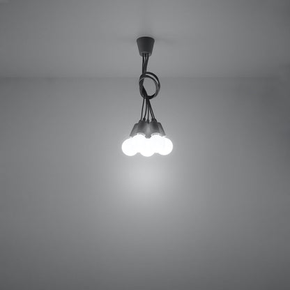 Minimalist Grey Cable Pendant Light – Ardelio